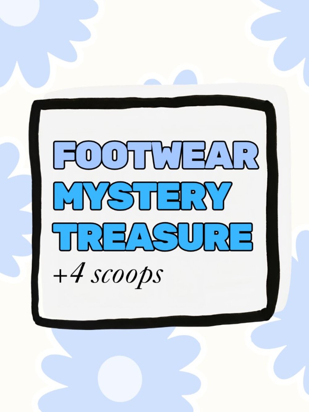 Women's Footwear Mystery Scoops - Footwear +4 scoops